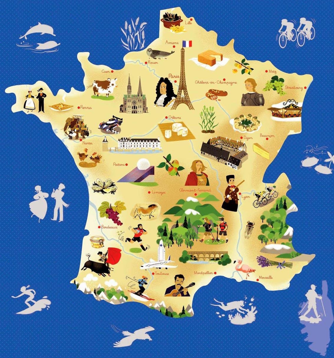 france regions tourism