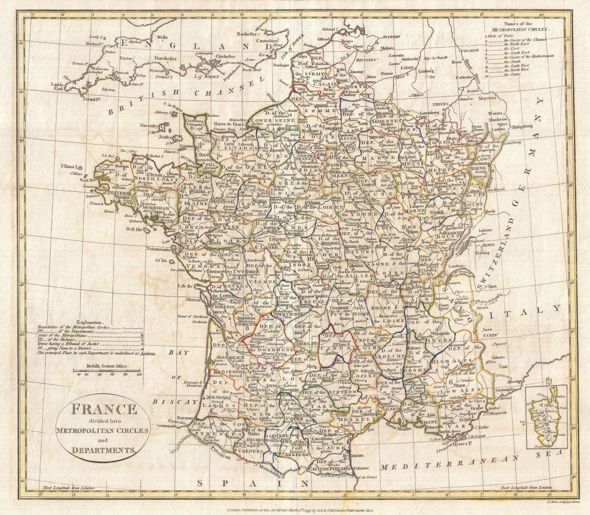 ancient France map
