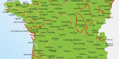 France bike map
