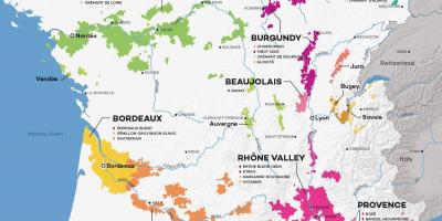 France wine country map